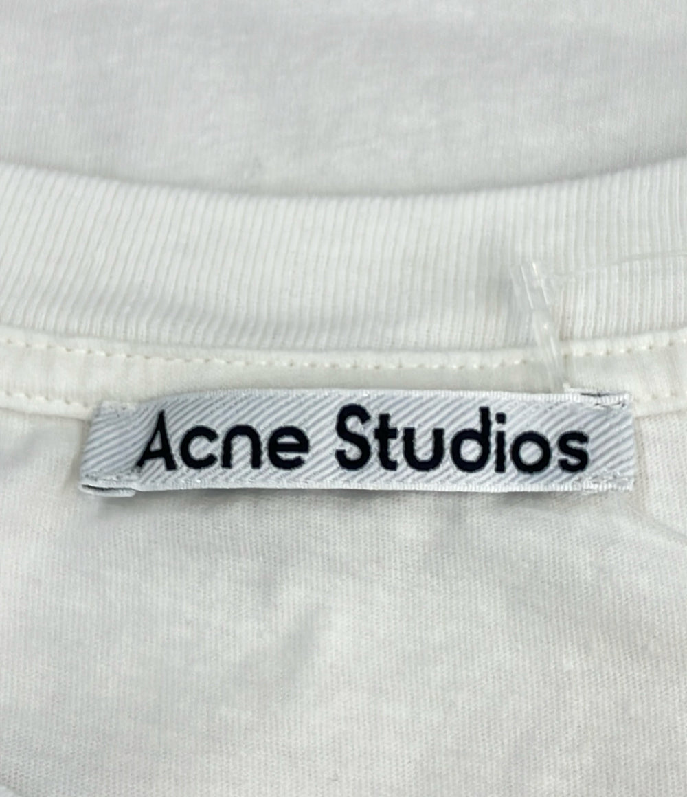 美品 Acne Studios 半袖プリントTシャツ FN-WN-TSHI000882 レディース SIZE L アクネ ストゥディオズ