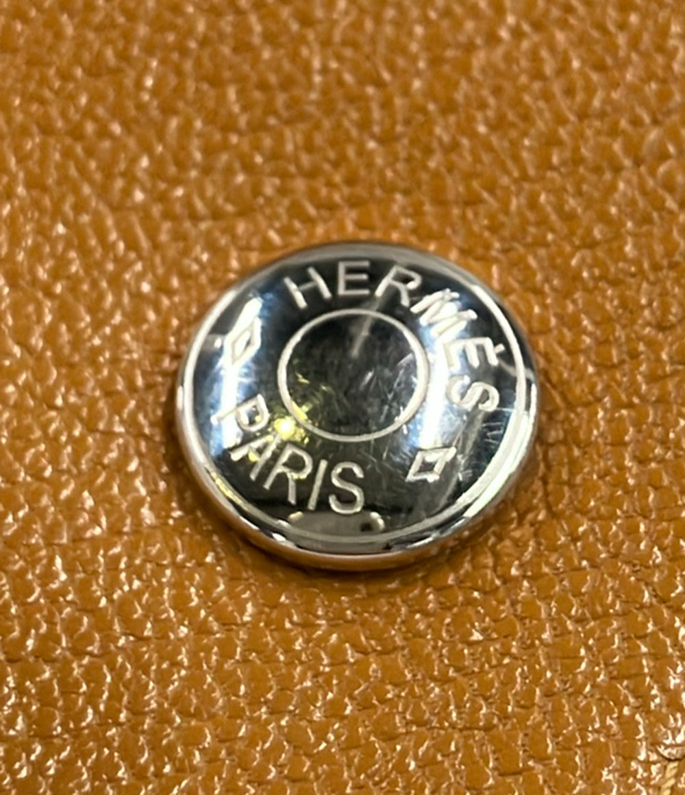 HERMES コインケース シルバー金具 Y刻印 ル ヴァンキャトル レディース エルメス