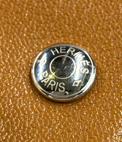 HERMES コインケース シルバー金具 Y刻印 ル ヴァンキャトル レディース エルメス