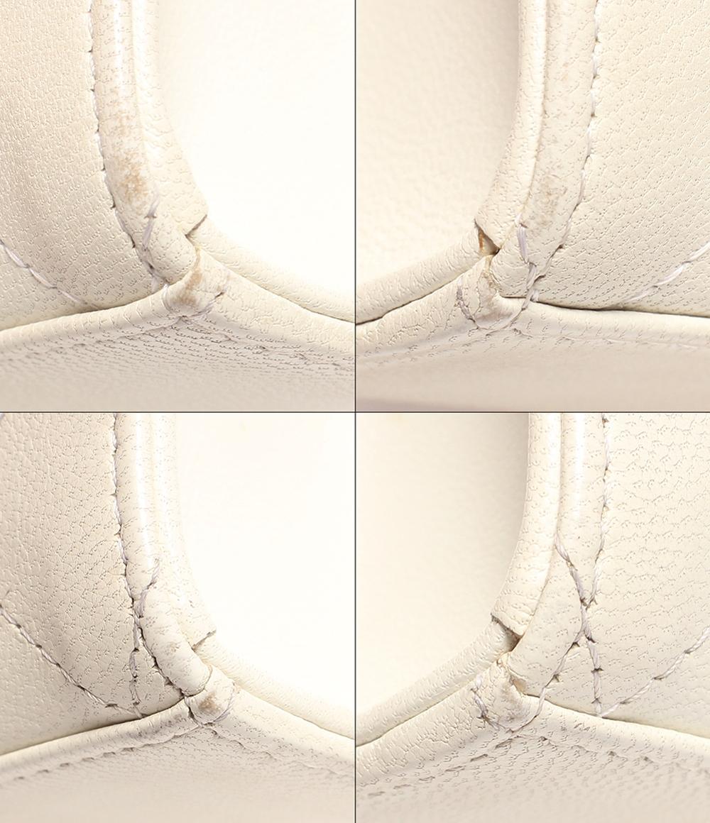 シャネル チェーンレザーショルダーバッグ ココマーク フェイクパール ゴールド金具 ミニマトラッセ ラムスキン レディース CHANEL