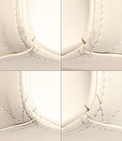 シャネル チェーンレザーショルダーバッグ ココマーク フェイクパール ゴールド金具 ミニマトラッセ ラムスキン レディース CHANEL