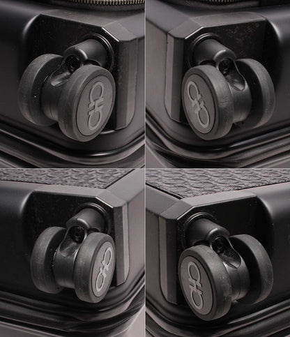 サルヴァトーレフェラガモ キャリーケース トラベルケース トロリー ガンチーニ カーフレザー メンズ Salvatore Ferragamo