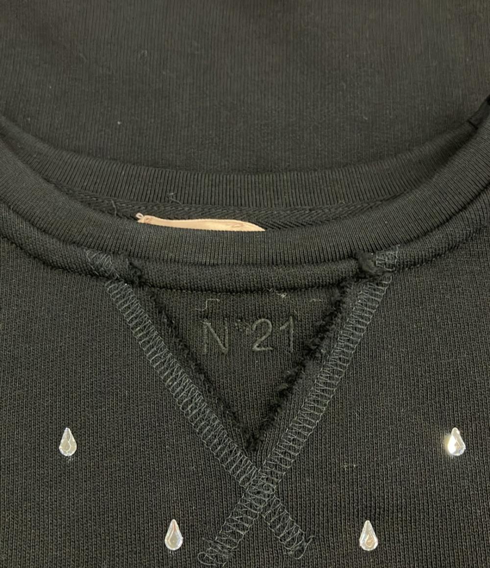 美品 エヌニジュウイチ 長袖スウェット レディース SIZE S (S) N21