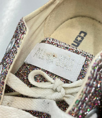 コンバース ローカットスニーカー グリッター ラメ 5CJ913 レディース SIZE 24.5 (L) CONVERSE