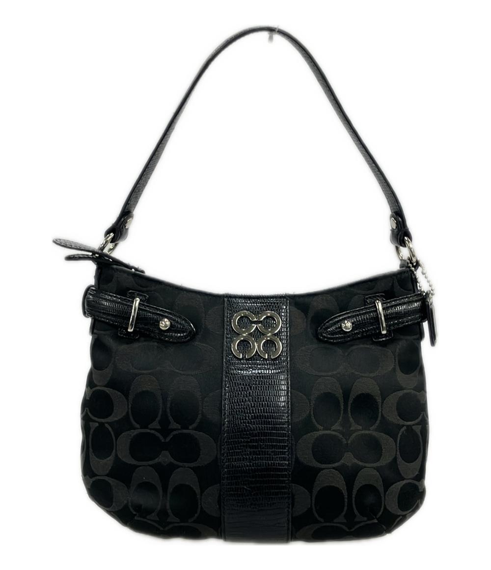 コーチ ミニショルダーバッグ 肩掛け ヴィンテージ Y2K コレット レザー キャンバス シグネチャー 44790 レディース COACH