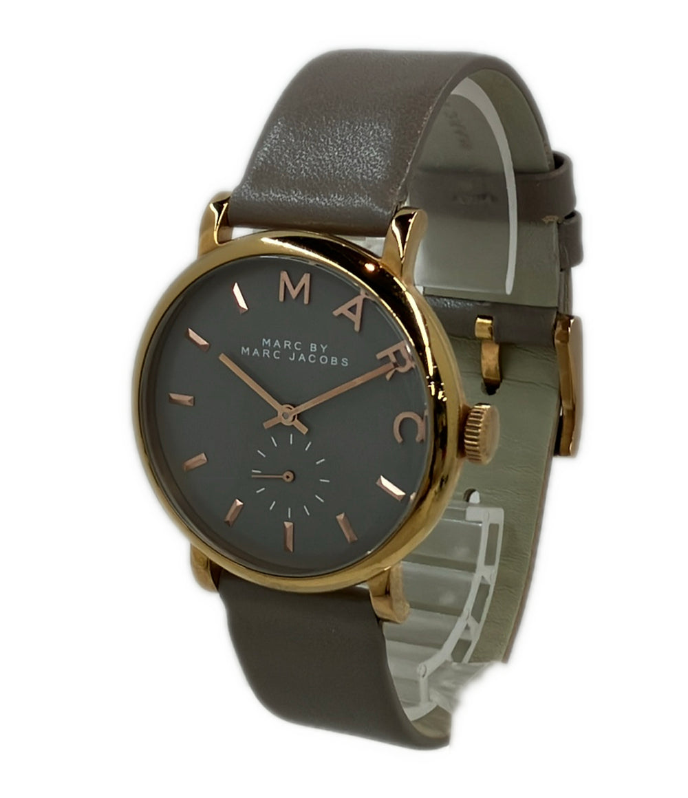 MARC BY MARC JACOBS 腕時計 クオーツ グレー MBM1266 レディース メンズ マークバイマークジェイコブス