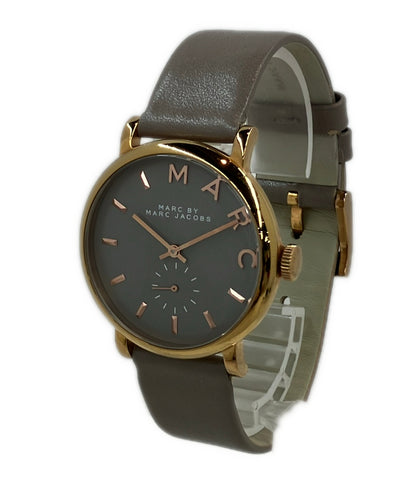 MARC BY MARC JACOBS 腕時計 クオーツ グレー MBM1266 レディース メンズ マークバイマークジェイコブス