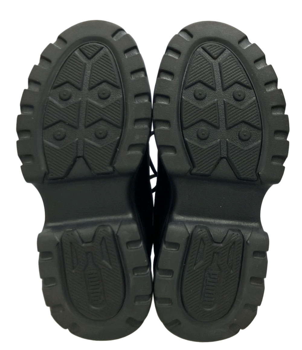 美品 PUMA ローカット厚底スニーカー カルメン X-TRA 400369-03 レディース SIZE 24.0 プーマ