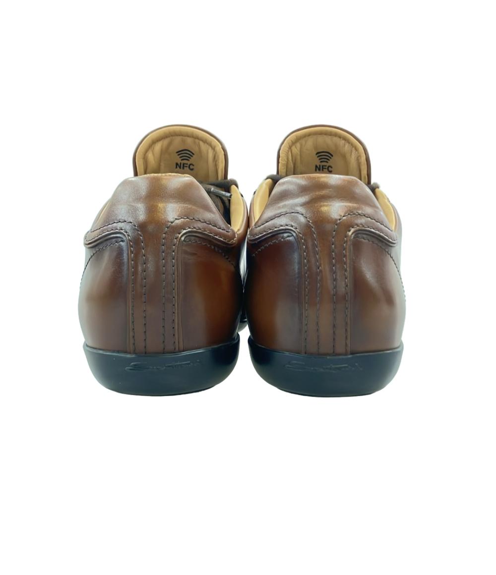 Santoni ローカットスニーカー レザー メンズ サントーニ