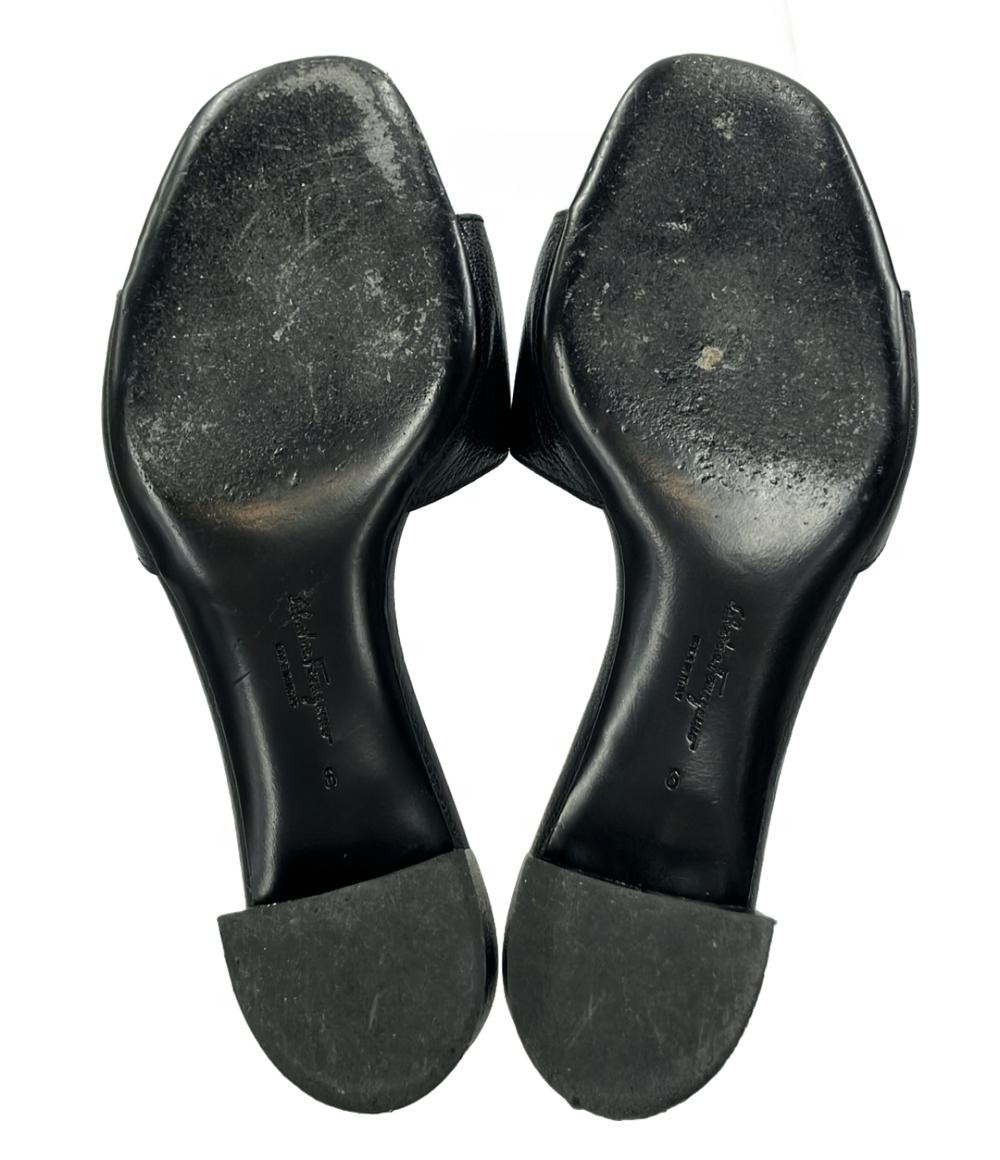 サルヴァトーレフェラガモ サンダル チャンキーヒール レディース SIZE 6 (M) Salvatore Ferragamo