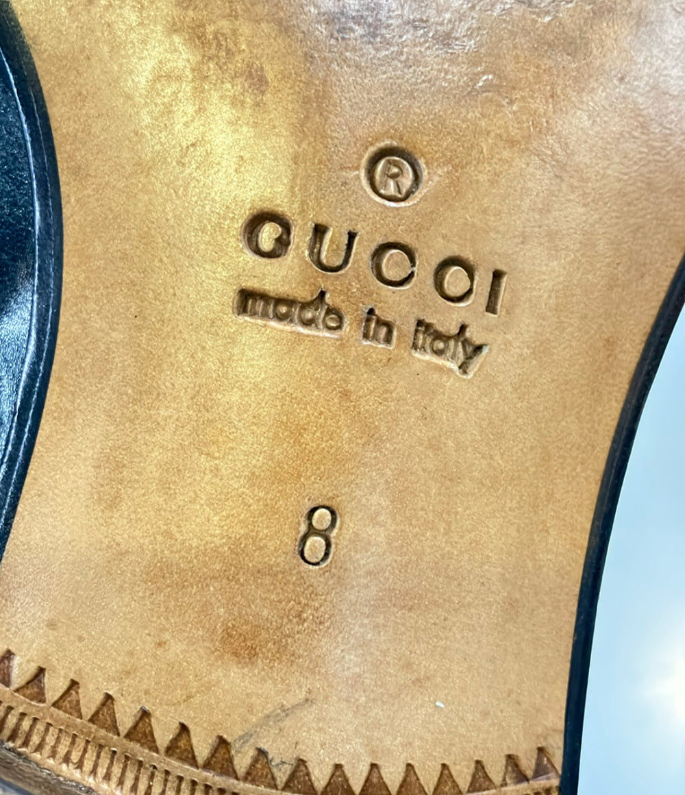 GUCCI ショートブーツ サイドジップ メンズ SIZE 8 グッチ