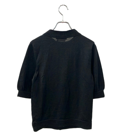 Salvatore Ferragamo 半袖ニット クールネック レディース SIZE S サルヴァトーレフェラガモ