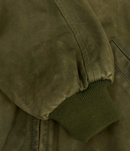 訳あり Timberland レザージャケット メンズ SIZE M ティンバーランド