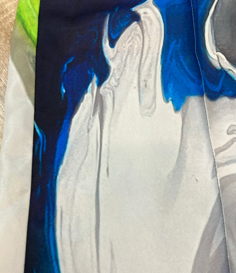 UN3D ワイドパンツ リボーン  ペイント マーブル柄 522310706101-01 レディース SIZE 36 (S) アンスリード