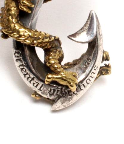 Oriental Vibrations ペンダントトップ SV925 錨モチーフ イカリモチーフ 龍モチーフ ユニセックス オリエンタルバイブレーションズ