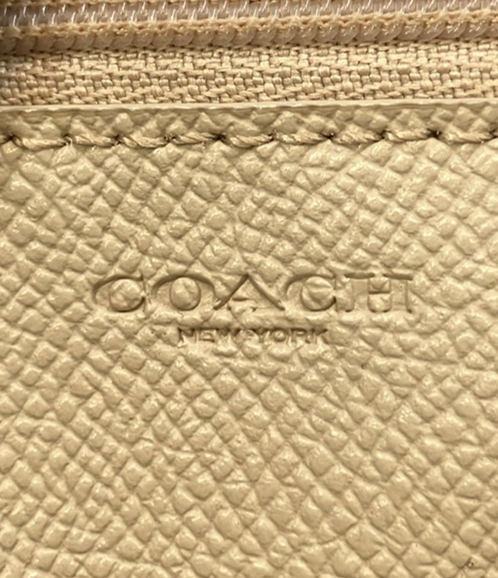 コーチ ラウンドファスナー長財布 レディース COACH