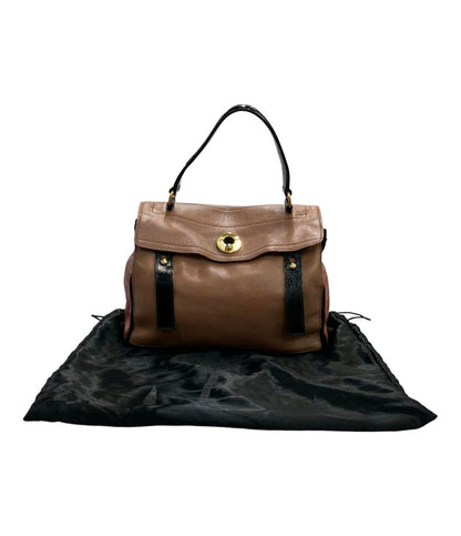 Yves saint Laurent ハンドバッグ ミューズトゥ レザー レディース イヴサンローラン