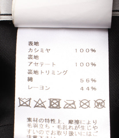 HERMES キャップ カシミヤ100％ スナップボタン式 レディース メンズ SIZE 59 エルメス