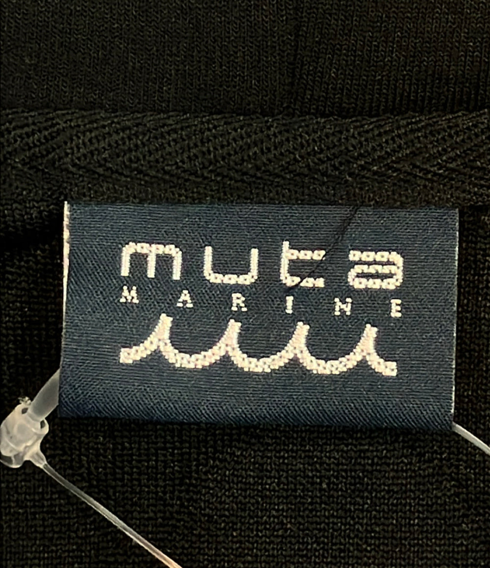 muta MARINE ストレッチ キルト ブルゾン フード付き レディース SIZE 5 ムータ・マリン