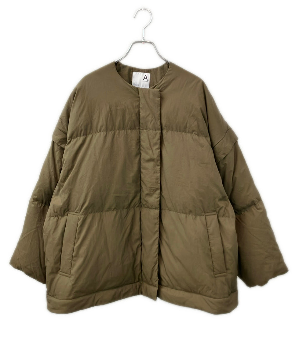 emmi atelier AYA KANEKO ecoマルチウェイダウン マフラー付き レディース SIZE 0 エミアトリエ