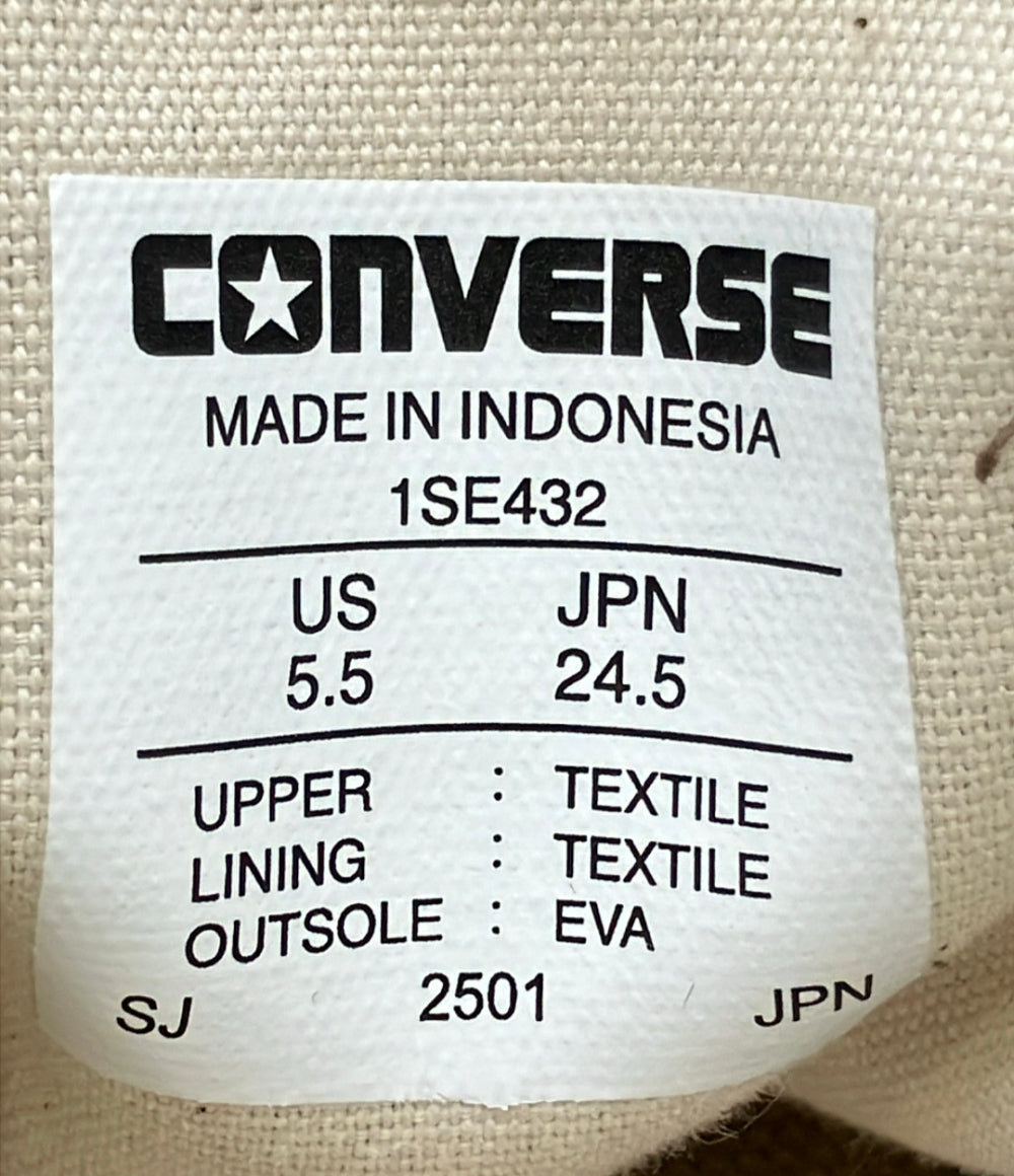 CONVERSE ハイカットスニーカー 厚底 オールスター シティハイク HI 1SE432 レディース SIZE 24.5 コンバース