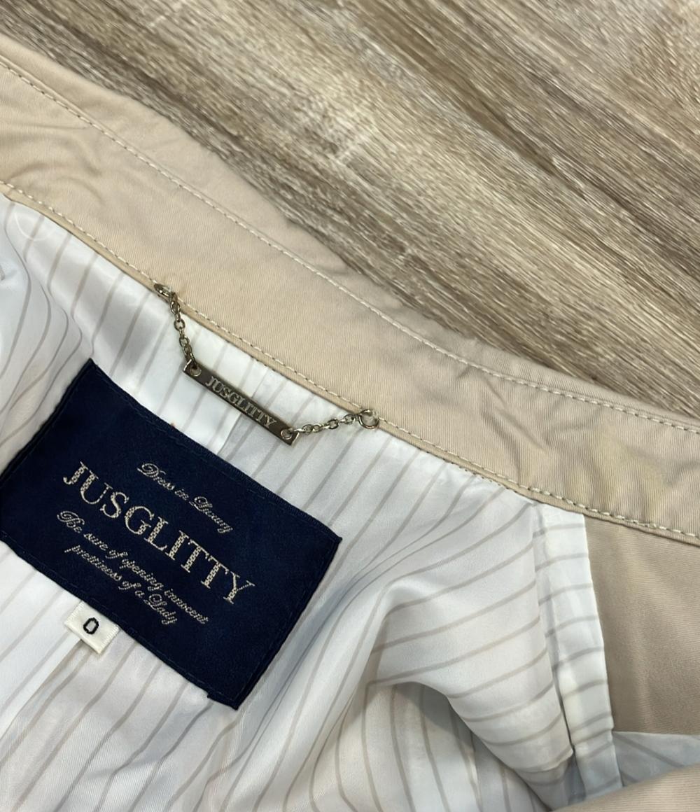 ジャスグリッティー トレンチコート レディース SIZE 0 (XS) JUSGLITTY