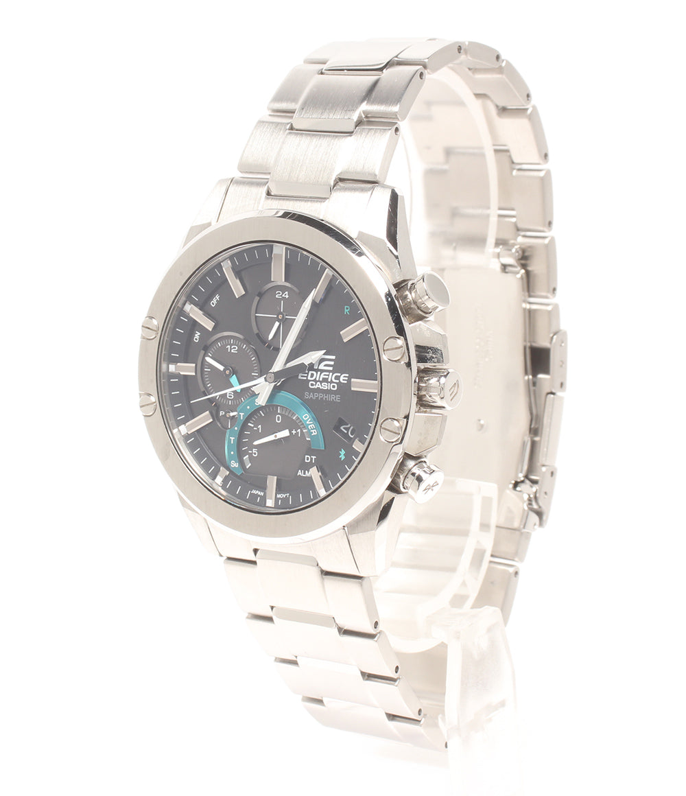 CASIO 腕時計 エディフィス EDIFICE ソーラー ブラック EQB-1000 メンズ カシオ