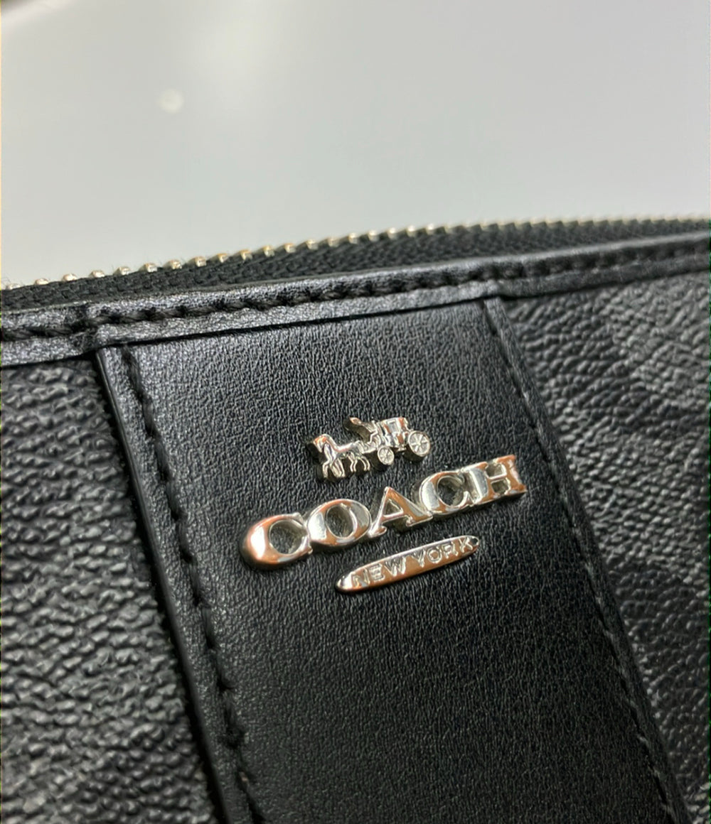 COACH ラウンドファスナー長財布 シグネチャー F54630 レディース コーチ