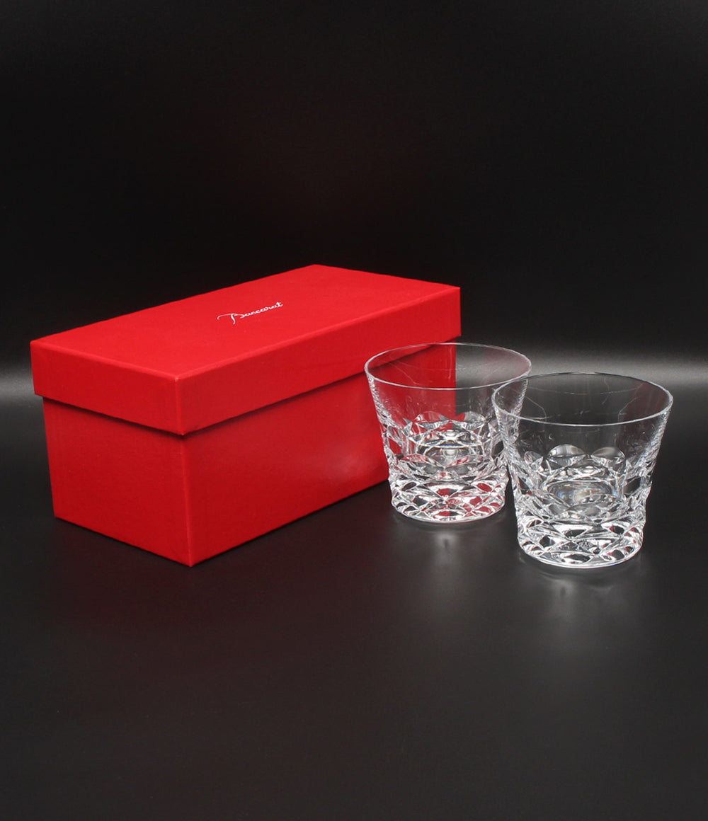 美品 Baccarat イヤータンブラー グラス 2点セット ペア 2020 ブラーヴァ バカラ