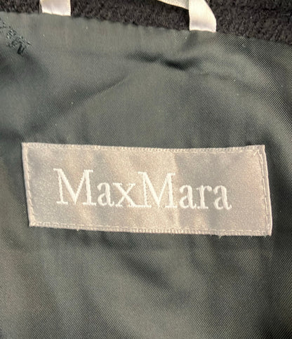 MAX MARA コート ファー ブラック レディース SIZE 38 (S) マックスマーラ