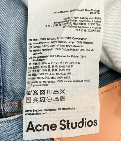 ACNE STUDIOS デニムパンツ 2021M Light Blue Vintage B00277 レディース SIZE 31 32 (XL) アクネストゥディオズ