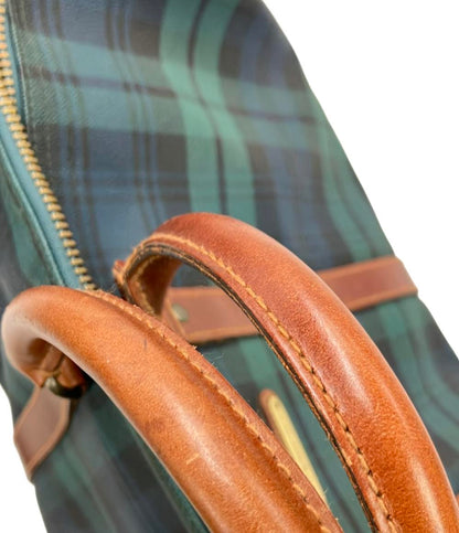 POLO RALPH LAUREN ボストンバッグ ショルダーバッグ 2WAY 斜め掛け チェック柄 レディース ポロラルフローレン