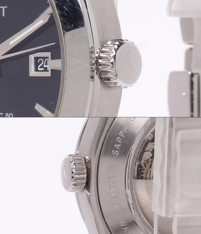 TISSOT 腕時計 ジェントルマン パワーマティック80 自動巻き ブラック T127407A メンズ ティソ