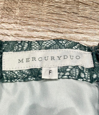 美品 マーキュリーデュオ レースプリーツスカート レディース SIZE F (M) MERCURYDUO