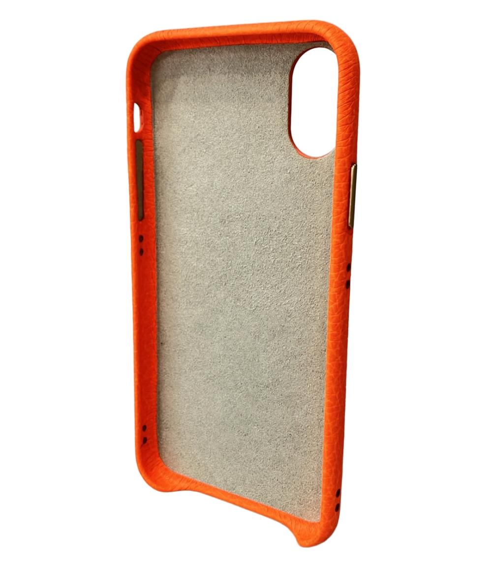 美品 アニヤ・ハインドマーチ スマホケース ショルダーストラップ付き iPhoneX レディース Anya Hindmarch