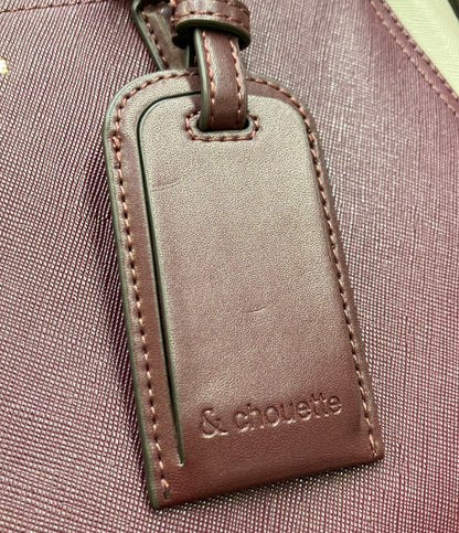 美品 AND CHOUETTE 2way ハンドバッグ ショルダーバッグ 肩掛け 斜め掛け レディース アンドクチュール