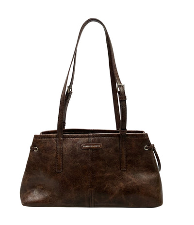 美品 CHARLES&KEITH ショルダーバッグ 斜め掛け レディース チャールズ＆キース