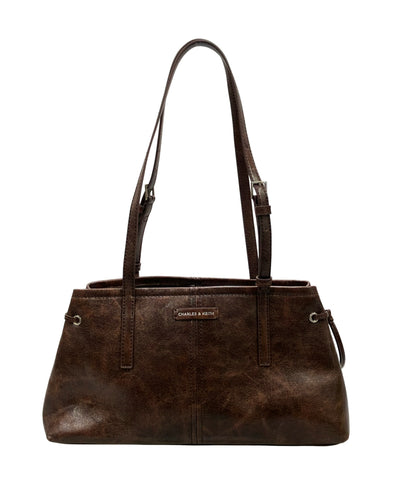 美品 CHARLES&KEITH ショルダーバッグ 斜め掛け レディース チャールズ＆キース