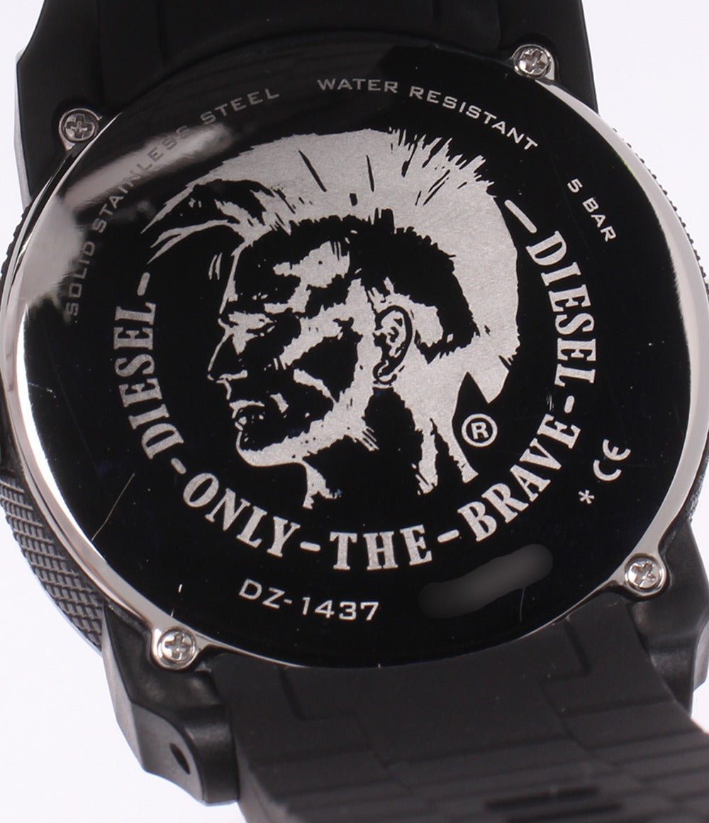 DIESEL 腕時計 クオーツ ブラック DZ-1437 メンズ ディーゼル