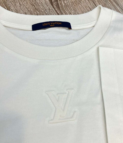 LOUIS VUITTON 半袖Tシャツ エンボス加工 RM232Q DT3 HNY55W メンズ SIZE XL ルイ・ヴィトン
