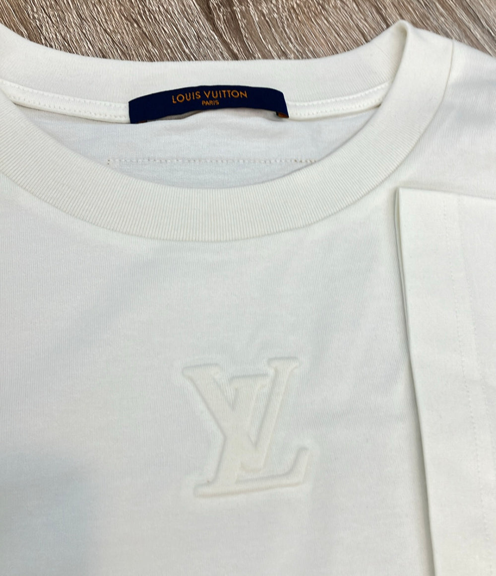 LOUIS VUITTON 半袖Tシャツ エンボス加工 RM232Q DT3 HNY55W メンズ SIZE XL ルイ・ヴィトン