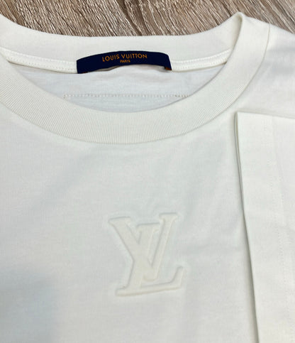 LOUIS VUITTON 半袖Tシャツ エンボス加工 RM232Q DT3 HNY55W メンズ SIZE XL ルイ・ヴィトン