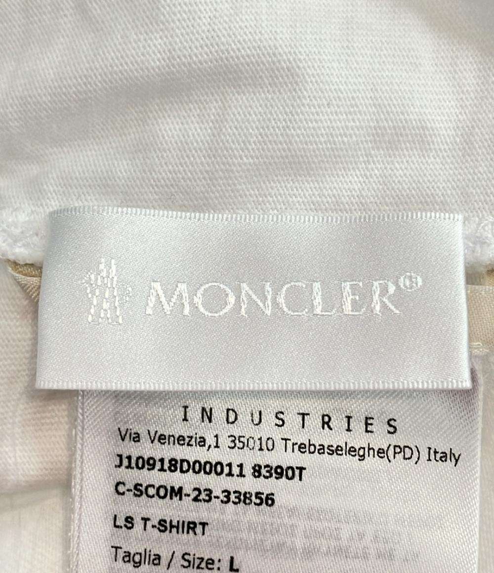 訳あり MONCLER 長袖Tシャツ C-SCOM-23-33856 メンズ SIZE L モンクレール