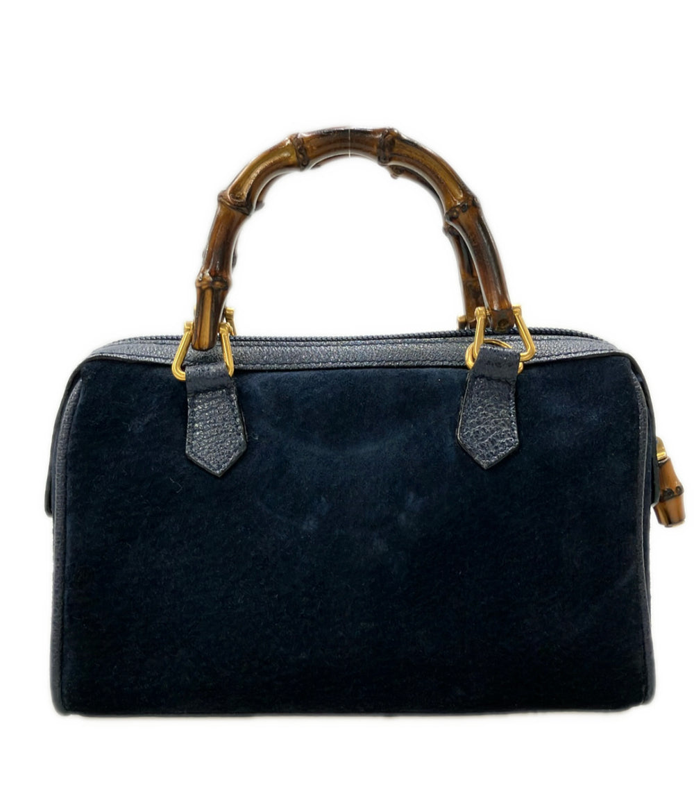 GUCCI ビジネスバッグ 2way バンブー カーフレザー ブラウン GUCCI バンブー ハンドバッグ 2way ショルダーバッグ レザー ブラウン