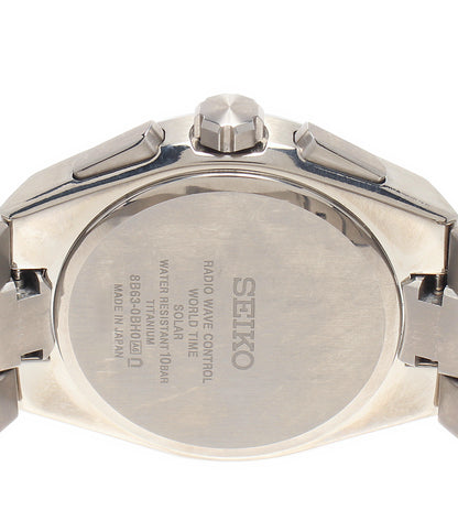 SEIKO 腕時計 アストロン ソーラー ネイビー 8B63-0BH0 メンズ セイコー