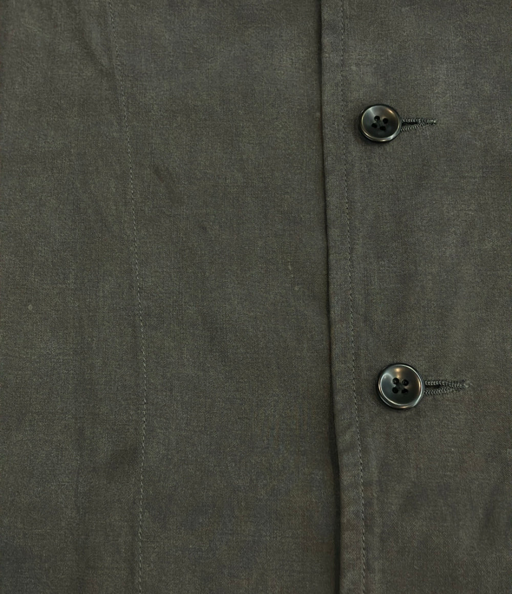 PORTER CLASSIC ノーカラージャケット メンズ SIZE 2 ポータークラシック