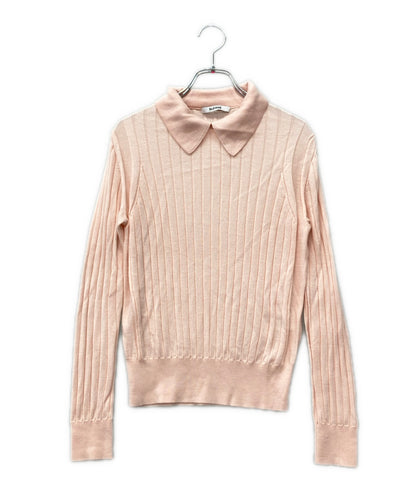 SLOANE 長袖 ニット 襟付きプルオーバー レディース SIZE 2 スローン
