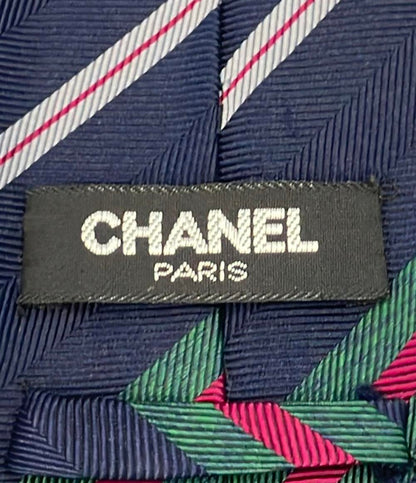 シャネル ネクタイ シルク100% メンズ CHANEL