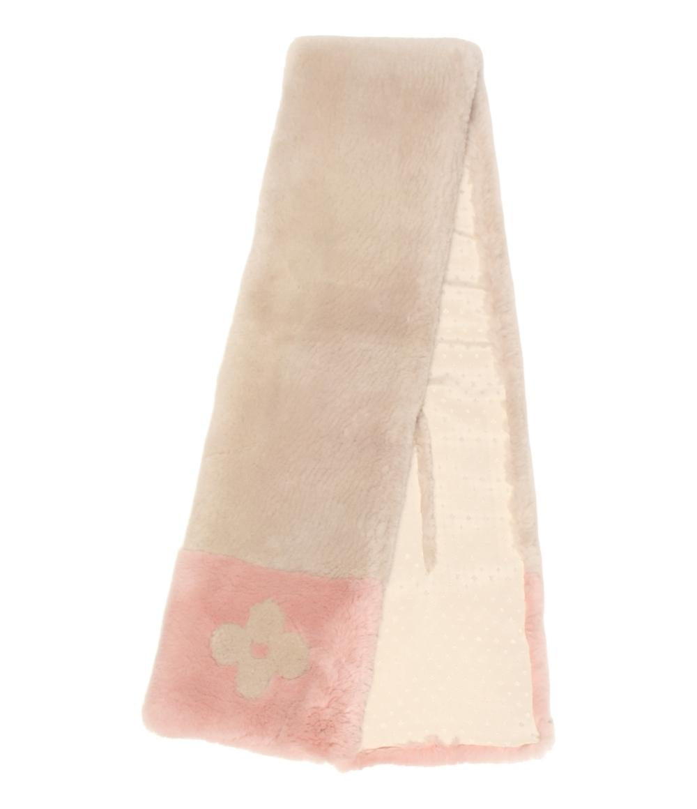 美品 ルイ・ヴィトン マフラー エシャルプ LV インザシティ M70873 レディース LOUIS VUITTON