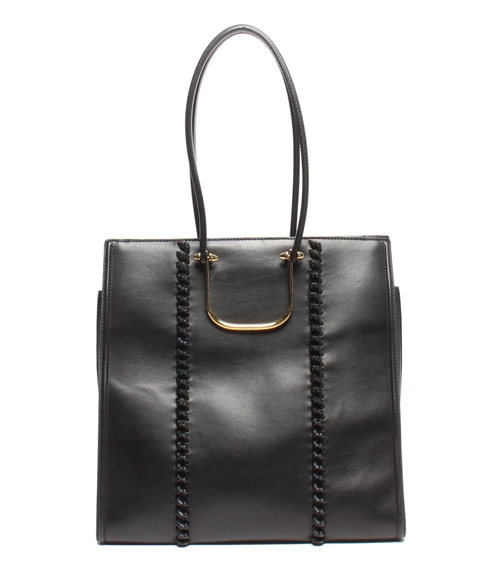 【美品】アレキサンダーマックイーン 本革レザー トートバッグ ALEXANDER McQUEEN】【スカル】アレキサンダーマックイーン『レザー
